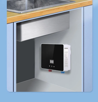 Chauffe-eau électrique instantané transfrontalier en gros d'usine, contrôle tactile, température constante, en plastique, rapide, pour hôtels et foyers