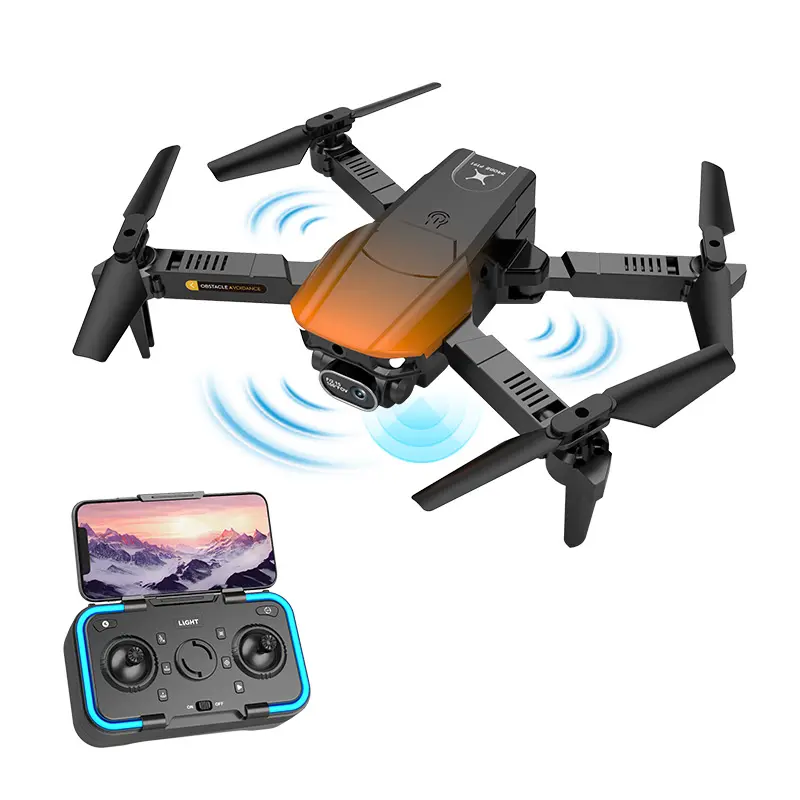 New Smart F191 mini drone sprayes with camera Three-sided Obstacle Avoidance foldable fpv Drones Quadcopter Kids Toy boy gifts