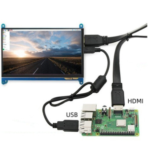 <span class=keywords><strong>7</strong></span> 英寸树莓派触摸屏显示屏 1024x600 IPS 电容式触摸屏 TFT LCD 显示屏 支持 Windows 和 Android 系统 - Product Image 6