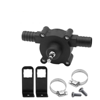 Pompe de transfert de liquide électrique portable mini auto-amorçante pour perceuse, pour huile diesel, eau et autres fluides, outil pour la maison, le jardin et l'extérieur