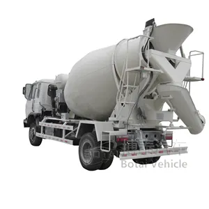 Concrete Transport Truck Concrete Mixer Trucks 5m3 6m3 10m3 12m3 Cbm Small Bulk Cement Tanker Truck