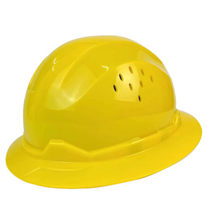 Caschi di sicurezza rotondi <span class=keywords><strong>a</strong></span> tesa larga certificati OSHA con fasce antisudore per lavori di copertura in quota, essenziali per officina - Product Image 3