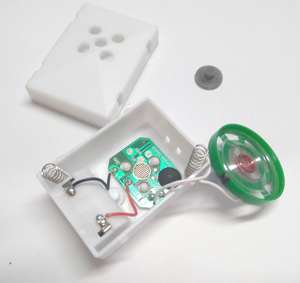 Konuşurken ses modülü titreşim anahtarı bebek ağlayan gülüyor Papa Mama 4 sesler modülü oyuncaklar için sıkmak yuvarlak şekil ses kutusu - Product Image 5