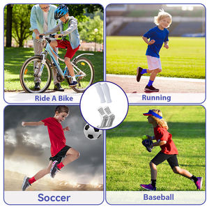 Venta caliente personalizado Grip calcetín Logo fútbol transpirable hombres jóvenes grueso Atlético antideslizante deporte fútbol calcetines al por mayor agarre Calcetines - Product Image 4