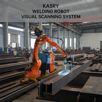 Sistema de Soldadura Robótica con Posicionamiento por Escaneo Visual para Fabricación de Vigas en H, Operación Automática y Costos de Mano de Obra Reducidos