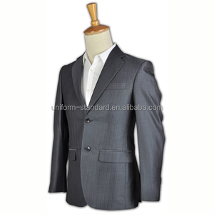 Deux Boutons De Bonne Qualité Anti-Rides Personnalisable Hommes <span class=keywords><strong>Costume</strong></span> Joli <span class=keywords><strong>Veston</strong></span> Imprimé - Product Image 2