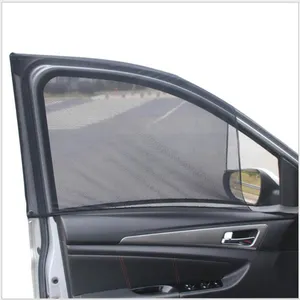 Dealer Agent Hot Sell Elastic Retractable Auto Car Window Mesh Sunshade Net Sox Car Sunshade Side Window