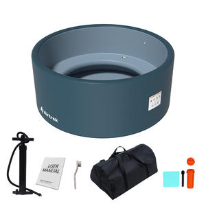 <span class=keywords><strong>Piscine</strong></span> gonflable portable hors sol avec parois renforcées en tissu PVC Drop Stitch DWF, baignoire de glace gonflable, <span class=keywords><strong>tube</strong></span> de bain froid - Product Image 5