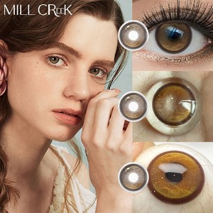 Lentilles de contact colorées Gilded Tides <span class=keywords><strong>en</strong></span> gros, 14,5 mm, <span class=keywords><strong>3</strong></span> couleurs, aspect naturel, lentilles cosmétiques souples pour maquillage, style naturel pour revendeurs - Product Image 3