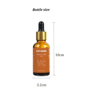 Suero de Vitamina C Orgánico Fatazen en Stock, Marca Privada OEM, Suero Facial de Vitamina C 100% Natural para el Cuidado de la Piel - Product Image 5