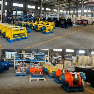 Treuil électrique Allman robuste 415V triphasé avec câble de 100m, capacité 500kg, pour tirage de câbles – Vente directe usine - Product Image 2