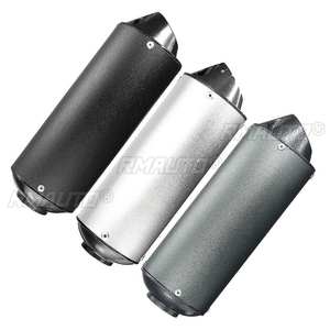 Pot d'échappement de moto de 38 mm avec collier de fixation pour moto tout-terrain de 125 cc, 150 cc, 160 cc, ATV pour Honda, Yamaha, Kawasaki - Product Image 2