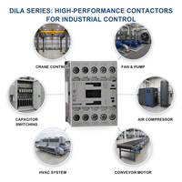 Eaton Moeller DILA-22N Kontaktor Bantu 2NO 2NC Aux 4 Kutub 16A 230V Coil Kontaktor Mini untuk Otomasi Industri