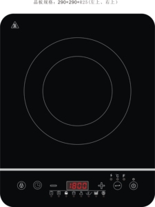 3500 Wát kép đầu đốt bếp cảm ứng với Plug và GS chứng nhận - Product Image 2