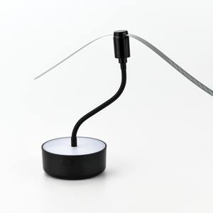 Luz de ventilador para acampar de cuello de cisne flexible | Ventilador repelente de <span class=keywords><strong>moscas</strong></span> solar/batería con luz nocturna | Cuchillas blandas y gancho colgante MEIDA F18 - Product Image 1