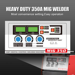 Nueva Máquina de Soldadura Eléctrica Industrial MIG350 de Alta Resistencia, Fácil de Operar, con Pantalla Digital Profesional de 350A y Alimentador de Alambre - Product Image 3