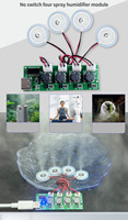 Module humidificateur Micro-USB, carte de circuit d'atomisation 5V, module d'atomisation, générateur de brume, pilote, promotion, kits DIY, cadeau