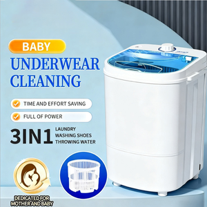<span class=keywords><strong>Petite</strong></span> <span class=keywords><strong>machine</strong></span> <span class=keywords><strong>à</strong></span> <span class=keywords><strong>laver</strong></span> mini, semi-automatique, pour la maison, le dortoir, le lavage des sous-vêtements pour bébés, <span class=keywords><strong>machine</strong></span> <span class=keywords><strong>à</strong></span> <span class=keywords><strong>laver</strong></span> intégrée - Product Image 1