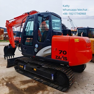 Excavatrice sur chenilles Hitachi ZX70 d'occasion du Japon en vente - Product Image 3