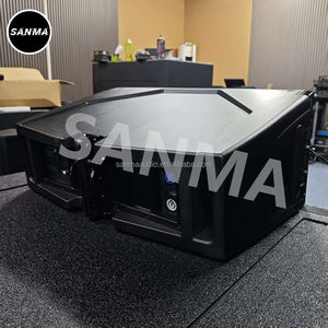 Sistema de altavoces line array HDL 20-A a prueba de agua, sistema de sonido amplificado, altavoces line array profesionales para escenarios de DJ. - Product Image 4