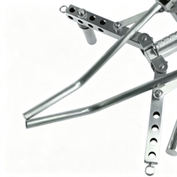 Accessoire de musculation en acier inoxydable pour machine à épaules, levage latéral, exercices d'épaules, entraîneur de bras, accessoire de rack de puissance pour entraînement des épaules
