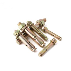 10-100Mm Bevestigingsmiddelen Koolstofstaal Flens Bout En Moer M28 Moer Met Bout Mouw Ankers - Product Image 5