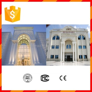 Colonnes romaines creuses en fibre de verre et ciment blanc de grande taille, directement de l'usine, pour la décoration de projets en extérieur - Product Image 5