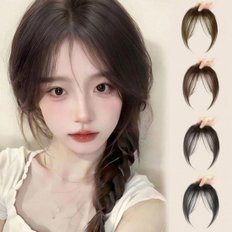 Flequillo Accesorios para el cabello Clear See-Through Hairpiece Hair Stick (41MDE) - Product Image 1