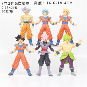 Set <span class=keywords><strong>de</strong></span> 6 Figuras <span class=keywords><strong>de</strong></span> Anime, Modelo <span class=keywords><strong>de</strong></span> Juguete <span class=keywords><strong>de</strong></span> Dibujos Animados Unisex, Figuras <span class=keywords><strong>de</strong></span> PVC <span class=keywords><strong>de</strong></span> <span class=keywords><strong>Broly</strong></span>, Son Goku, Vegeta, Beerus, Majin Buu, Dragón Japonés - Product Image 3
