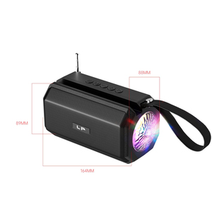 Altavoz Inalámbrico Portátil con Luces de Baile LP-V112, Altavoz Estéreo con Subwoofer, Sonido HiFi, Supergraves, <span class=keywords><strong>Radio</strong></span> FM/TF/USB/Luces - Product Image 2