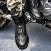 Chaussures de moto professionnelles imperméables |   Boucle pivotante automatique |   Protection certifiée CE |   Solution DDP B2B tout-en-un