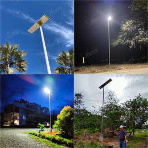 Anern sẵn sàng để tàu năng lượng mặt trời ánh sáng đường phố 300 Wát với máy ảnh ngoài trời - Product Image 5