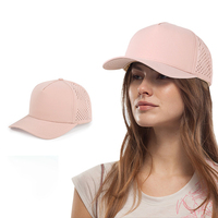 Gorra de Béisbol de Cinco Paneles para Hombre y Mujer, de Poliéster, Secado Rápido, Transpirable, para Exteriores, Protección Solar, Personalizable con Marca