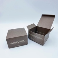 Boîte d'emballage cosmétique personnalisée écologique et recyclable, carton certifié FSC avec revêtement UV, échantillon gratuit