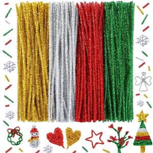 <strong>Christmas</strong> Pipe Cleaners Glitter Chenille Stems Pipe Cleaners for Diy <strong>Christmas</strong> - Product Image 6