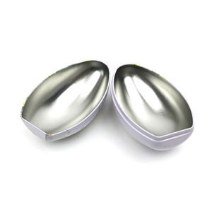 Custom Printed Easter Egg Shaped Tin <b>Box</b> <b>Empty</b> Egg Shape Tinplate Candy Chocolate <b>Gift</b> Can Easter Party Favor Metal Packaging - Product Image 5