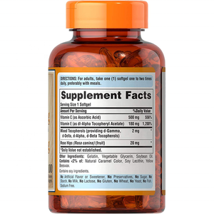 Bağışıklık geliştirmek sağlık ürünleri E vitamini + C vitamini Softgels - Product Image 3