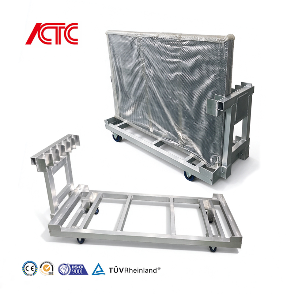 Aluminum Alloy Foldable Mobile Stage Trolley with High Load Capacity ...