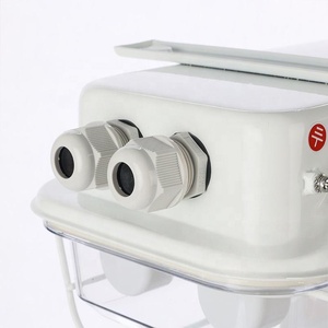 Lámpara Colgante Fluorescente Marina Hermética Feitine 2x20W JCY22-2 JCY42-2 con Protector 6500K IP56 - Product Image 4