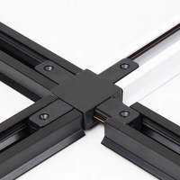 Lampes sur rail à led en aluminium Spot sur rail Lumières sur rail magnétiques de surface pour projet commercial