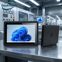 Panel PC Industrial de 7 y 10.1 Pulgadas con Pantalla Táctil, PC Todo en Uno sin Ventilador, Computadora Industrial Integrada con Windows 10 y Linux para Automatización