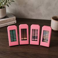 Boîte cadeau magnétique de luxe personnalisée pour faux ongles, emballage pour ongles artificiels fantaisie à presser