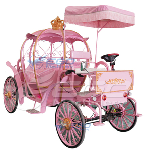 XCEGO Electric 2026 Carrosse Citrouille Européen pour Mariages et Visites Touristiques, Décoration de Fête Magnifique, Transport Spécial pour Confiseries - Product Image 5