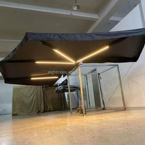 Tenda da sole per <span class=keywords><strong>auto</strong></span> 2025, estensibile a 270 gradi, autoportante, senza gambe, in Oxford 600D, per veicoli 4x4, con apertura a 360 gradi - Product Image 5