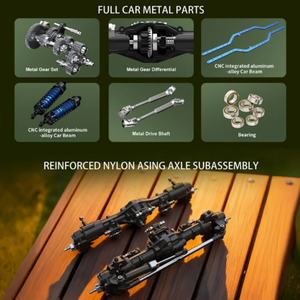 Mjx Nuevo SJY-H8H Edición 1/8 Coche Teledirigido Eléctrico Todoterreno de Escalada, Vehículo con Motor sin Escobillas, Regalo para Hombre, Edición Festiva - Product Image 6