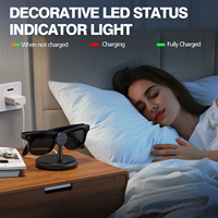 Station de charge, socle, support de charge pour lunettes META RayBan AI Wayfarer Skyler, matériau ABS intelligent, indicateur de charge LED