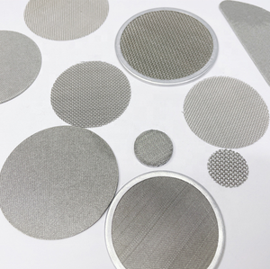 แผ่นกรอง<span class=keywords><strong>กลม</strong></span>แบบตาข่าย<span class=keywords><strong>ลวด</strong></span>สแตนเลส 304 ทอธรรมดา ขนาด 10 ไมครอน 20 ไมครอน 25 ไมครอน 50 ไมครอน 100 ไมครอน - Product Image 4