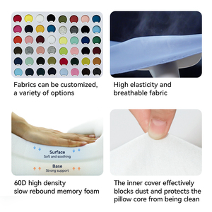 Wholesale Whale - Shaped Memory Foam <strong>Pillow</strong>, Head &amp; Neck Relax, <strong>Orthopedic</strong> Sleeping <strong>Pillow</strong> - Product Image 6