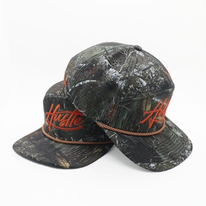 Casquette Snapback à 7 Panneaux à Bord Plat de Haute Qualité pour Hommes, Imperméable et Respirante, Idéale pour la Chasse en Extérieur - Product Image 1