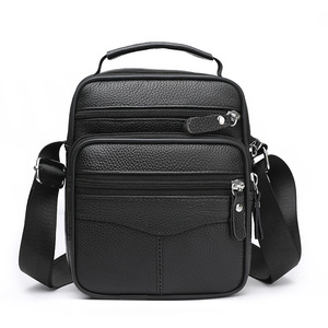 Bolso de Hombro de Cuero Genuino para Hombre 2026 - Bandolera Versátil para Negocios y Viajes Casuales para el Trabajo - Product Image 5